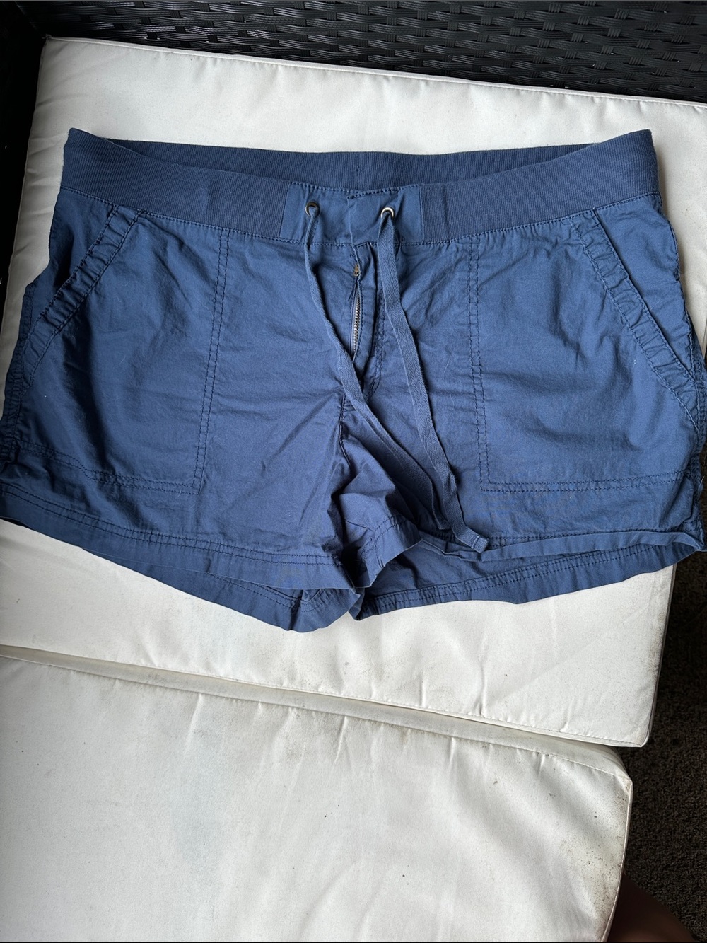 a.n.a Navy Blue Women’s Cargo Shorts